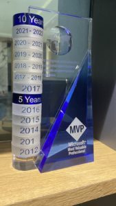 Rohit SSrivastwa 10th Microsoft MVP award